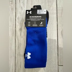NWT Under Armour Cushioned Football Over the Calf Socks